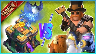 Town Hall 14 Vs All Max Level Heroes + Pets On Coc || Clash Of Clans