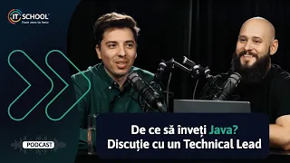 👨‍💻 De ce să înveți JAVA? Discuție cu un Technical Lead | #ITSchool #Podcast