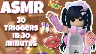 Roblox ASMR ∼ 30 Relaxing Triggers in 30 Minutes! ✨ You WILL Get Tingles!