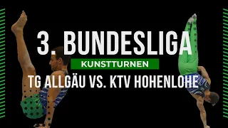 TG Allgäu vs. KTV Hohenlohe | 3. Bundesliga Kunstturnen | Deutsche Turnliga