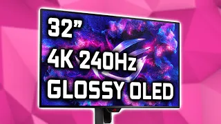 Drop EVERYTHING - 32” 4K 240Hz QD OLED Glossy Gaming Monitor (ASUS PG32UCDM)