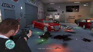 GTA 4 - Mafia Shootout + Six Star Escape