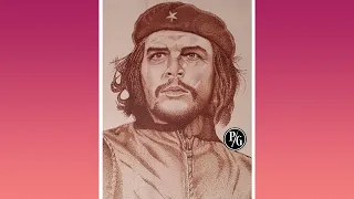 Ernesto Che Guevara Ahşap Dağlama Portre