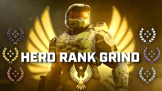 My GRIND to HERO RANK in Halo Infinite