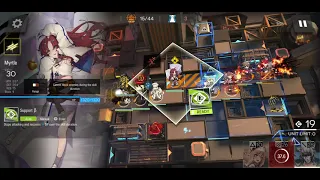 Arknights JT8-3 brute force clear + Guard Amiya