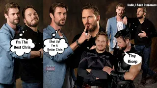 Chris Pratt and Chris Hemsworth Roasting Each Other | Funniest Bromance Moments