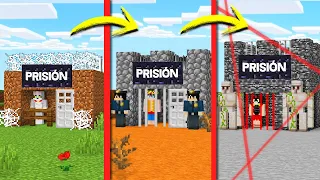 ¡PASAMOS DE PRISIÓN NOOB A PRISIÓN PRO! 😂👮 ACENIX vs INVICTOR vs ELTROLLINO EN PRISIÓN DE MINECRAFT