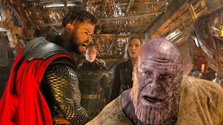 "I went for the head" - Thor Kills Thanos Scene - Avengers: Endgame (2019) Movie Clip 4K ULTRA HD