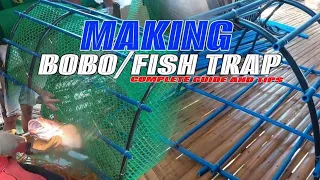 HOW TO MAKE BOBO FISH-TRAP | Masbateño Fishermen