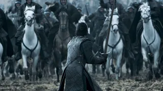 Game of Thrones - Battle of the Bastards ("untouchable" Jon Snow) 1080P