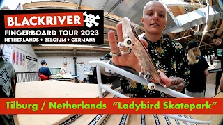 Mega Blackriver Fingerboard Tour 2023 • Stop 4/8 • "Ladybird Skatepark" Tilburg, Netherlands