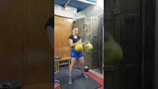 Anita, long cycle 16kg 70 reps