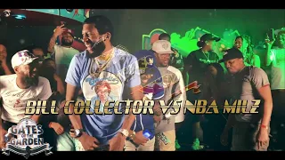 BILL COLLECTOR VS NBA MILZ | ENTERTAINING RAP BATTLE | GATES OF THE GARDEN ATL