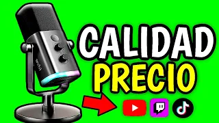 EL MEJOR MICROFONO BARATO para GRABAR VIDEOS/STREAMING CALIDAD PRECIO 2024 (FIFINE AMPLIGAME AM8T)😲