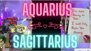 Aquarius ♒️ and Sagittarius ♐️ in Love [Month Ahead] #Shorts #Aquarius #Sagittarius