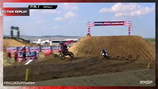 Geerts vs Vialle | MX2 Race 2 | BitCi MXGP of Turkey #MXGP #Motocross