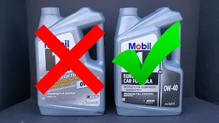 European Motor oil vs American Motor oil!