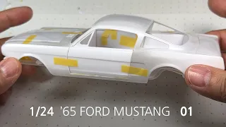 FORD MUSTANG FASTBACK 1/24 REVELL - part 01