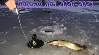 #рыбалка #рыбалканажерлицыПервый лёд 2020-2021. Рыбалка на жерлицы.