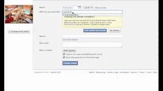 Creating a 21st Birthday Party invitation using facebook events.mp4