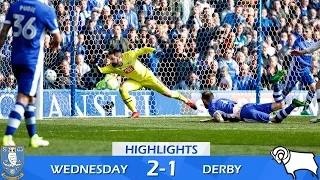 Sheffield Wednesday 2 Derby County 1 | Extended highlights | 2016/17