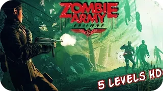 Zombie Army Trilogy Gameplay - 5 Levels HD