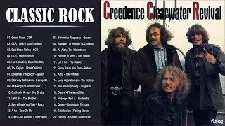 CCR Greatest Hits Classic Rock Songs - Best Rock Songs Of All Time - CCR, U2, Queen, Rolling Stones