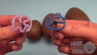 Learn Sizes with Surprise Eggs! Opening Kinder Surprise Egg and HUGE JUMBO Mystery Chocolate Eggs! 6