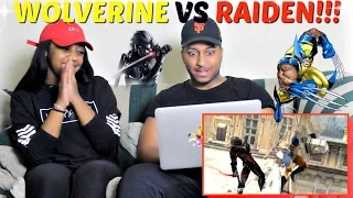 ScrewAttack! "Wolverine VS Raiden | DEATH BATTLE!" REACTION!!!