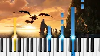 Romantic Flight - [How to Train Your Dragon - Main Theme] - Piano Tutorial & Sheets!