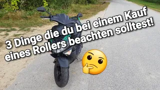 3 Dinge die du bei einem Kauf eines Rollers beachten solltest!