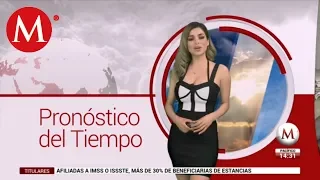 El clima para hoy 13 de marzo, con Pamela Longoria