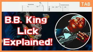 B.B. King Blues Guitar Lick 16 From Why I Sing The Blues Live in Africa 1974 / Blues Guitar Lesson