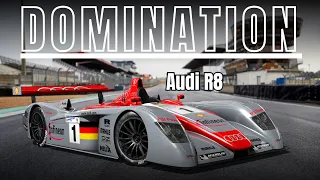Audi's Arrival At Le Mans (Audi R8)
