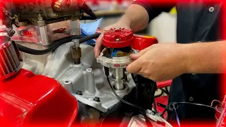 HOW TO INSTALL A DISTRIBUTOR / TUNE-UP an ENGINE (ALL DETAILED)