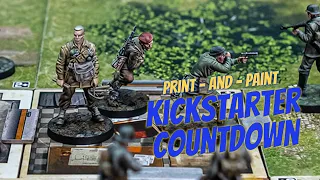 Print and Paint  |  Kickstarter Countdown #1-14