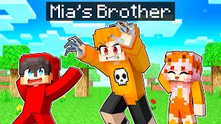 I Met Mia's BROTHER in Minecraft!