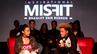 Brandan Benjamin shares his heart before winning | Inspirational Misfit