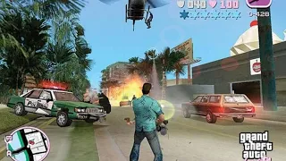 Gta Vice city Kill all police 500 kills target Fight with police Great Headshots👿👿#gtavicecity