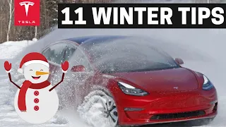 11 Awesome Tesla Model 3 Winter Driving Tips