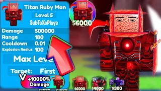 OMG👀 😱YES!! I FINALLY GOT NEW GODLY!!  Toilet Tower Defense Xo Plays Roblox Funny Momments