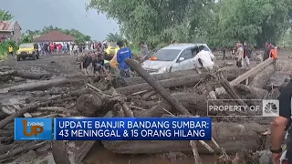 Update Banjir Bandang Sumbar, 43 Meninggal & 15 Orang Hilang