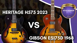 Heritage H575 2023 & Gibson ES175D 1968 (SOUND COMPARISON)