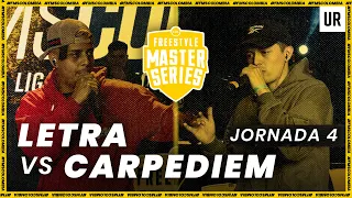 CARPEDIEM VS LETRA | #FMSCOLOMBIA 2022 - Jornada 4 | Urban Roosters