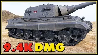 Jagdtiger - 9,4K Dmg - World of Tanks Gameplay