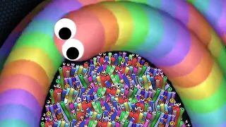 Slither.io A.I. 100,000+ Score Epic Slitherio Gameplay #205