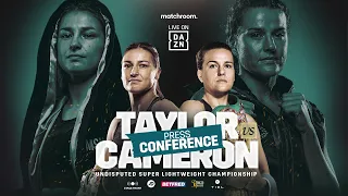 Katie Taylor vs Chantelle Cameron Final Press Conference