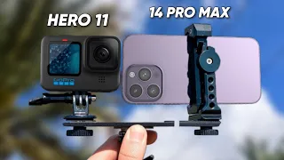 iPhone 14 Pro Max vs GoPro Hero 11 Black Camera Test
