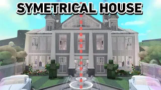 BUILDING A SYMMETRICAL BLOXBURG HOUSE