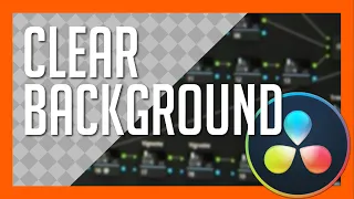 How To Make A Transparent Background In Fusion - DaVinci Resolve 16 Beginner Tutorial